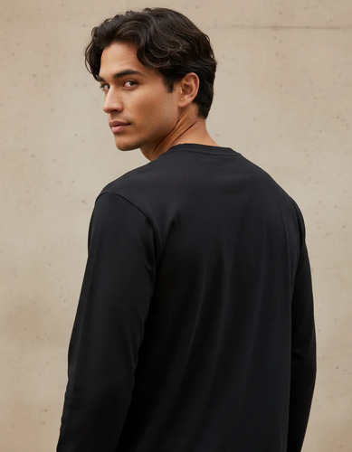 D_700908-MLA114281747209_072026-O.jpg Remera Manga Larga Yazbek Peso Completo Caballero Unisex - Imagen 19